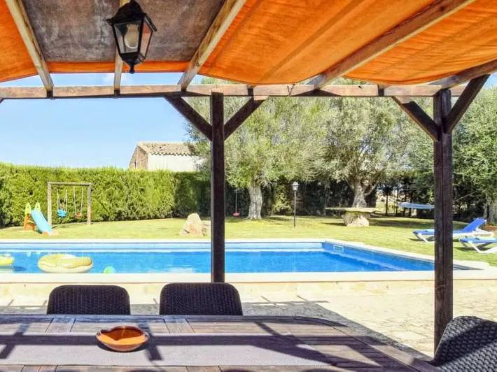 Casa rural para 8 personas, con balcón y piscina en Villafranca de Bonany - 4