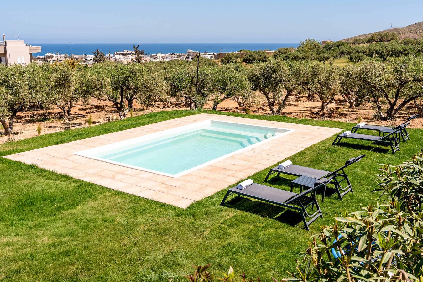Villa für 4 Personen mit Pool in Kokkini Hani, Iraklio-Heraklion und Umgebung