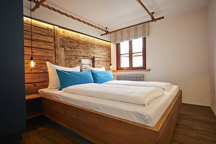 Hütte für 2 Personen, mit Garten und Balkon, mit Haustier in den Allgäuer Alpen - 4