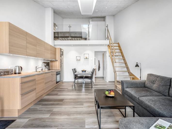 Ferienwohnung für 2 Personen, mit Terrasse in Hvide Sande