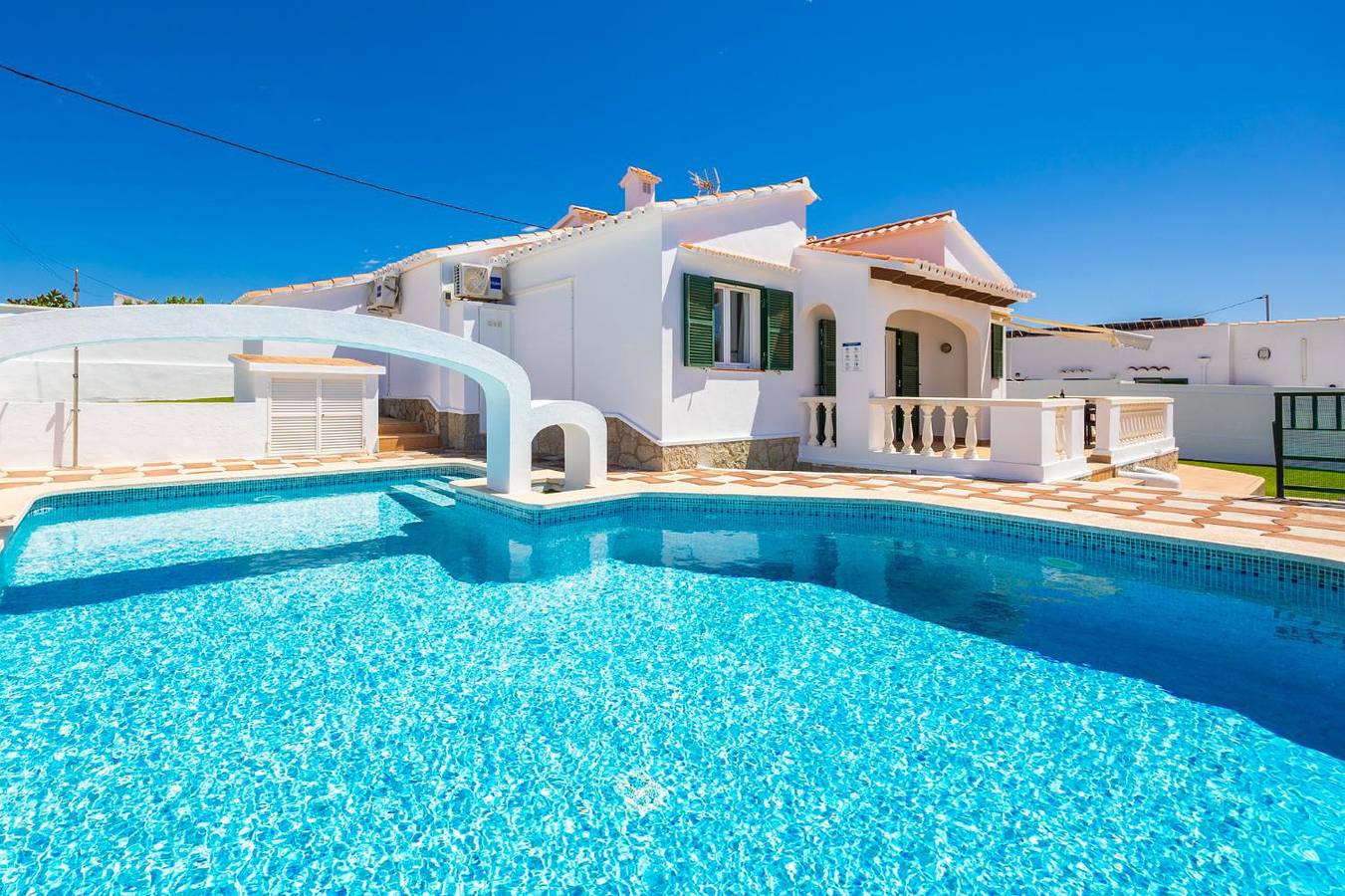 Chalet para 6 personas con terraza in Cala en Porter, Municipio de Alaior