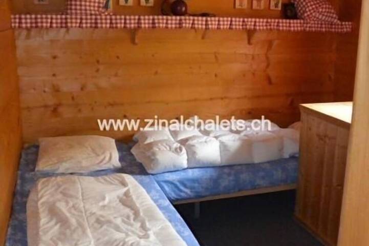 Ganze Wohnung, Wohnung im Chalet in Zinal - 3 Schlafzimmer mit 2 Betten - Wohnzimmer - Kabelfernseher - Küche - Ges in Ayer (Anniviers), Anniviers