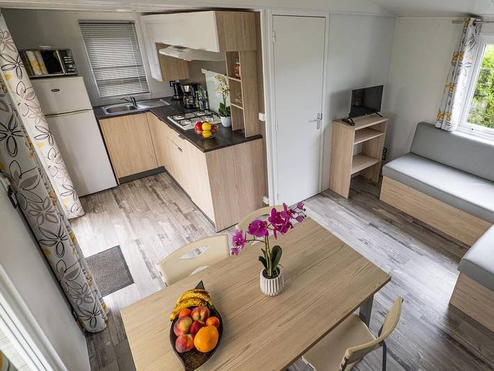 Camping Country Parktouquin - Mobilhome 4 personnes - Lodge - 2 chambres in Touquin, Seine-et-Marne