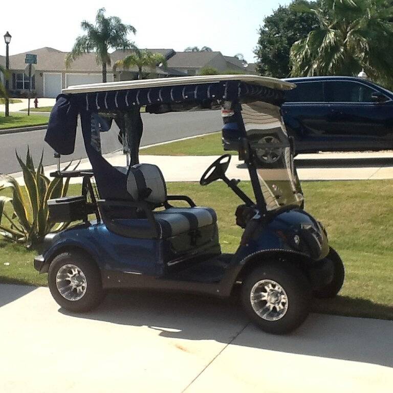 Der Herbst ist wunderschön in The Villages! Nizza 2 Schlafzimmer, 2 Badezimmer nach Hause mit Golfwagen! in The Villages, Sumter County