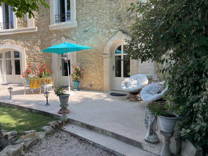 Gîte pour 2 personnes, avec vue et jardin, animaux acceptés à Orange - 3