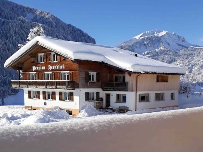 Hostel für 2 Personen, mit Balkon und Garten sowie Ausblick in Schoppernau - 2