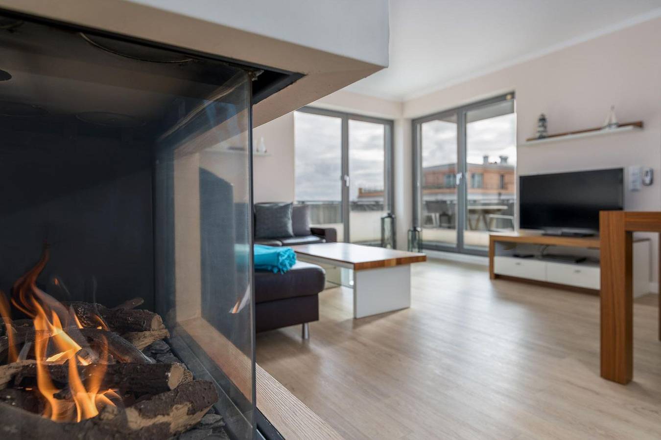 Ganze Wohnung, Villa Deichgraf We 15 mit seitlichem Meerblick und Balkon in Börgerende in Börgerende, Börgerende-Rethwisch