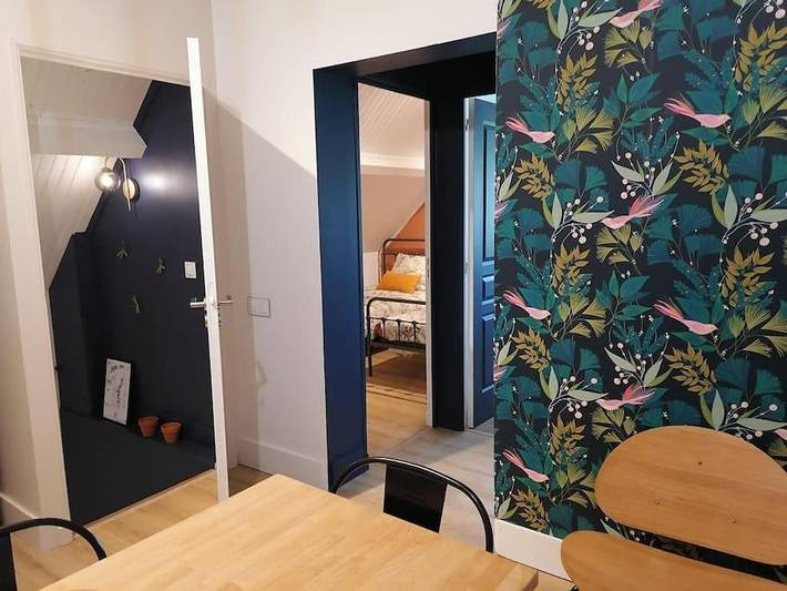 Gîte pour 4 personnes, avec Terrasse ainsi que Jardin et Vue dans Curtil-Vergy