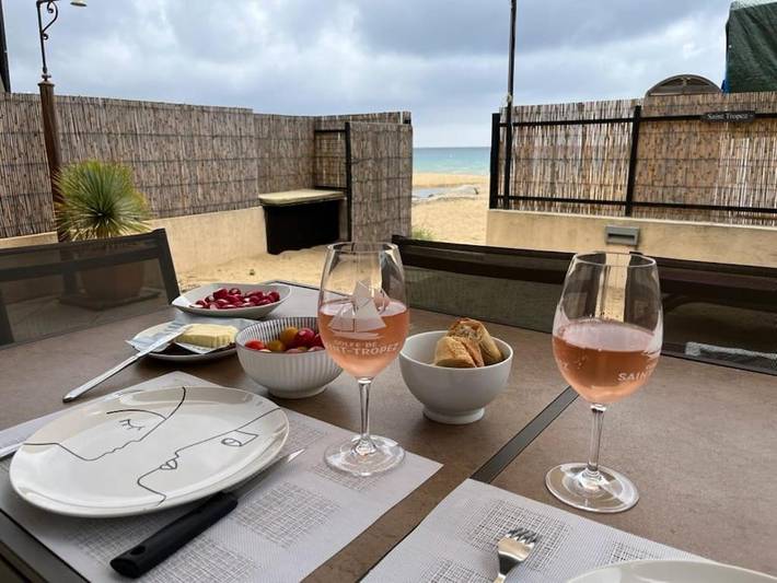 Gîte pour 6 personnes, avec balcon et vue dans Plage du Débarquement (La Croix-Valmer)