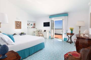 Cottage pour 4 personnes, avec balcon et jardin à Scala