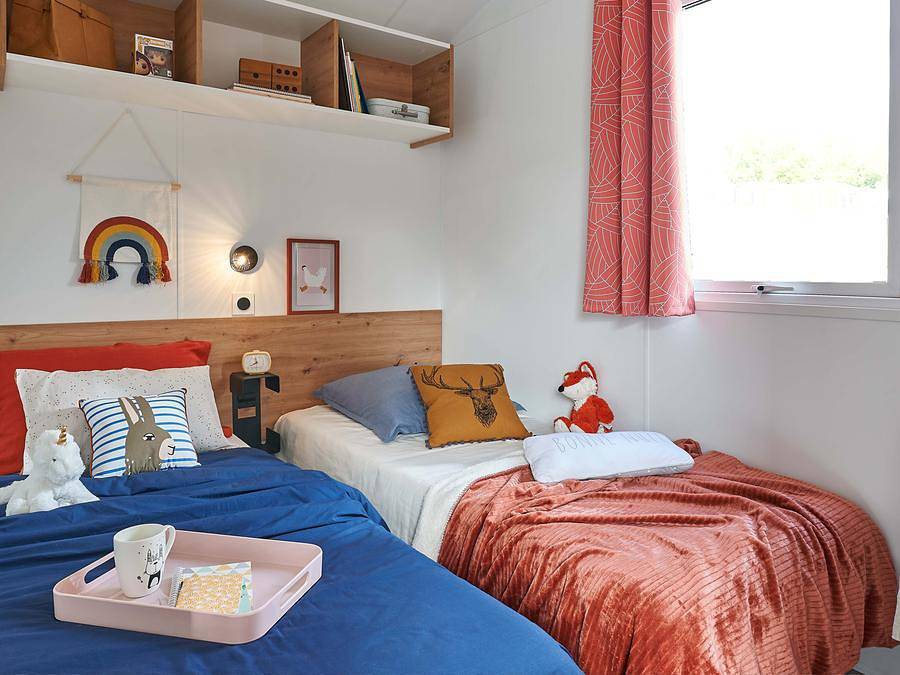 Camping Club Les Tamaris 5* - Ms Vacances - Mobilhome 4 personnes - Toscane Premium in Le Barcarès, Côte méditerranéenne (France)