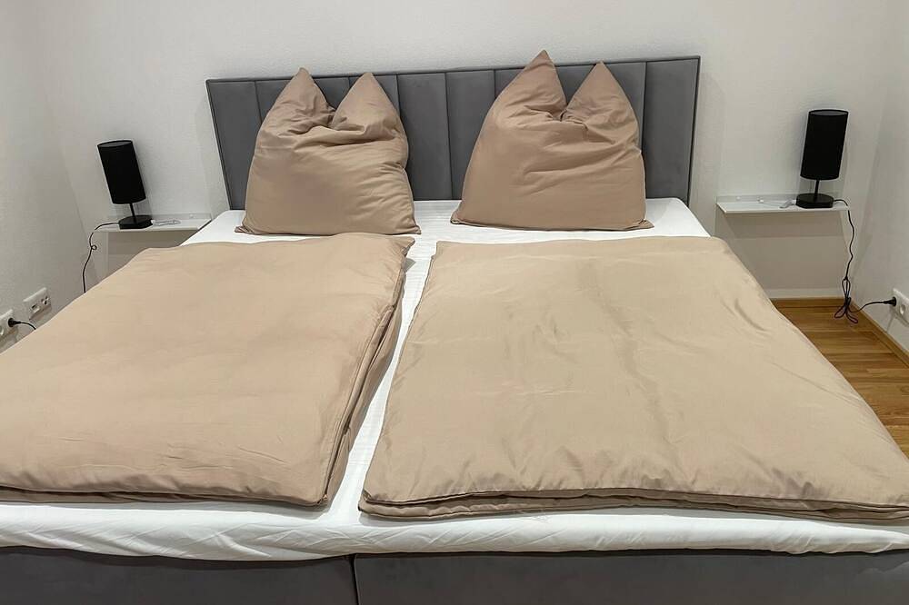 Ganze Wohnung, 1,5 Zimmer, Top ausgestattet, 4 Pers, Souterrain, Parkplatz, Self Check-In in Flintsbach am Inn, Bayerische Alpen