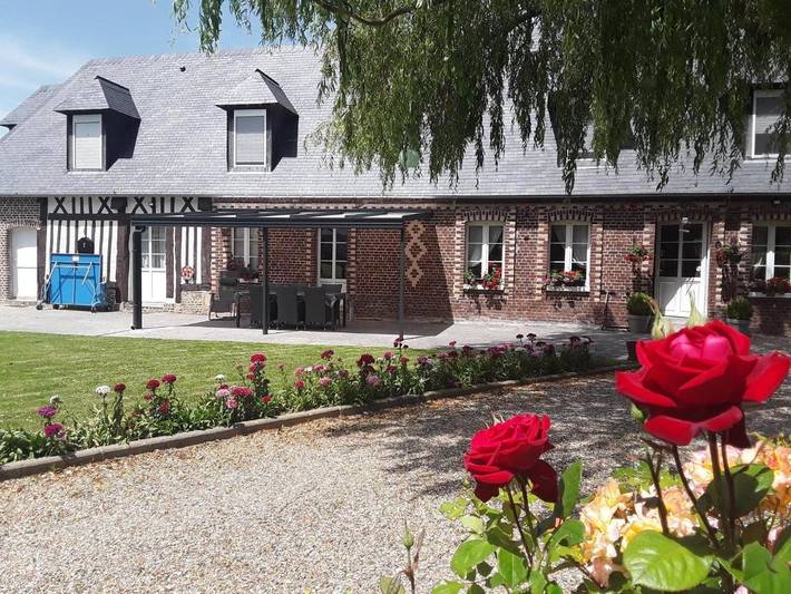 Location de vacances pour 2 personnes, avec jardin ainsi que terrasse et vue dans Saint-Maclou-de-Folleville - 4