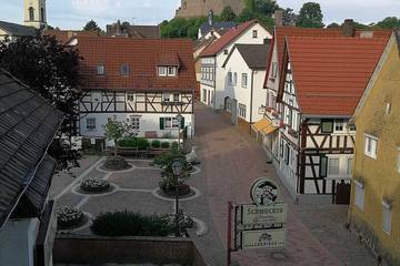 Ferienwohnung für 9 Personen, mit Balkon und Garten in Lindenfels