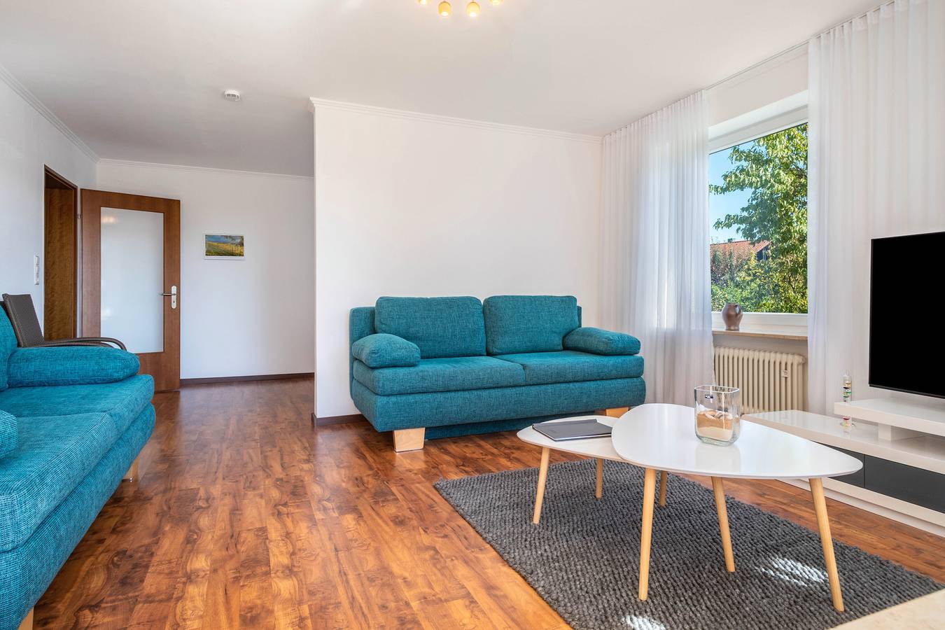 Ganze Wohnung, Ferienwohnung 'Alpenblick 5' mit Bergblick, privater Terrasse und Wi-Fi in Lindau, Bayerisch Schwaben