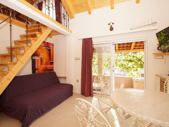 Stone House Mia - Two Bedroom Stone House with Terrace and Sea View in Vela Luka, Korcula