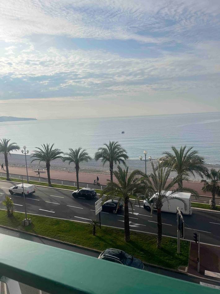 Gîte pour 3 personnes, avec Vue sur l’océan et Balcon/Terrasse à Nice