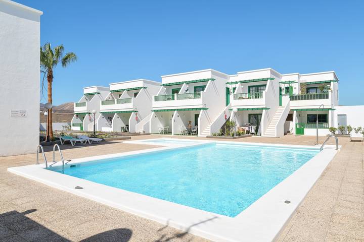 Apartamento para 3 personas, con piscina para niños en Los Pocillos