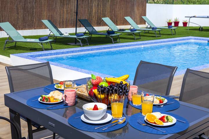 Chalet para 8 personas, con terraza y jardín, Se admiten mascotas en Algarve - 3