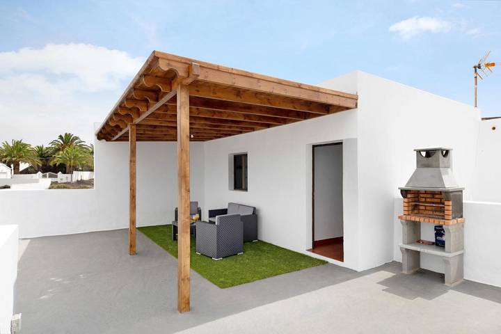 Apartamento para 3 personas, con Jardín y Vistas al lago en Teguise