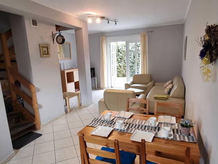 Dom dla 5 osób, z ogród i taras, zwierzęta dozwolone w Słowiński Park Narodowy