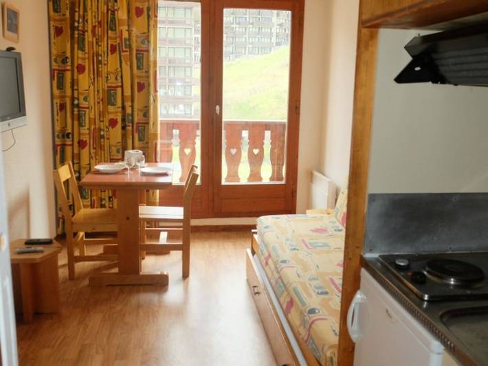 Chalet voor 3 personen, met balkon in Tignes