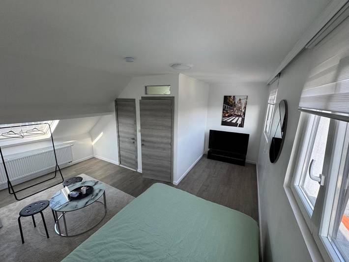 Apartahotel para 2 personas, con Vistas en Bruselas
