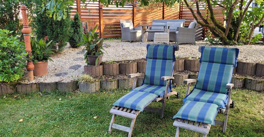 Ferienwohnung für 4 Personen, mit Balkon und Garten in Rheinebene - 3