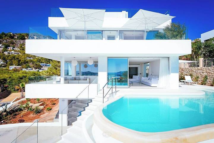 Villa pour 8 personnes, avec jardin à Cap Martinet