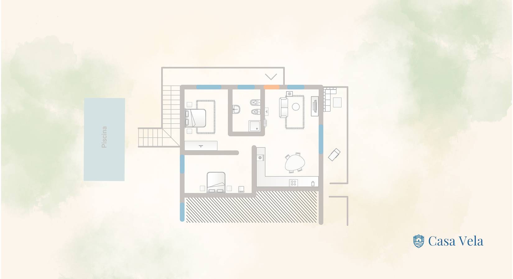 Ganze Wohnung, Casa Vela in Sala Comacina, Sala Comacina und Umgebung