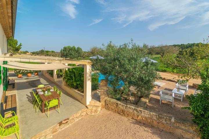 Finca für 10 Personen, mit Terrasse in Algaida - 4