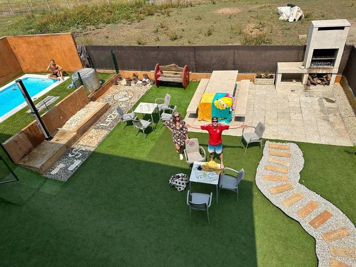 Apartamento de vacaciones para 10 personas, con jardín y piscina - 1