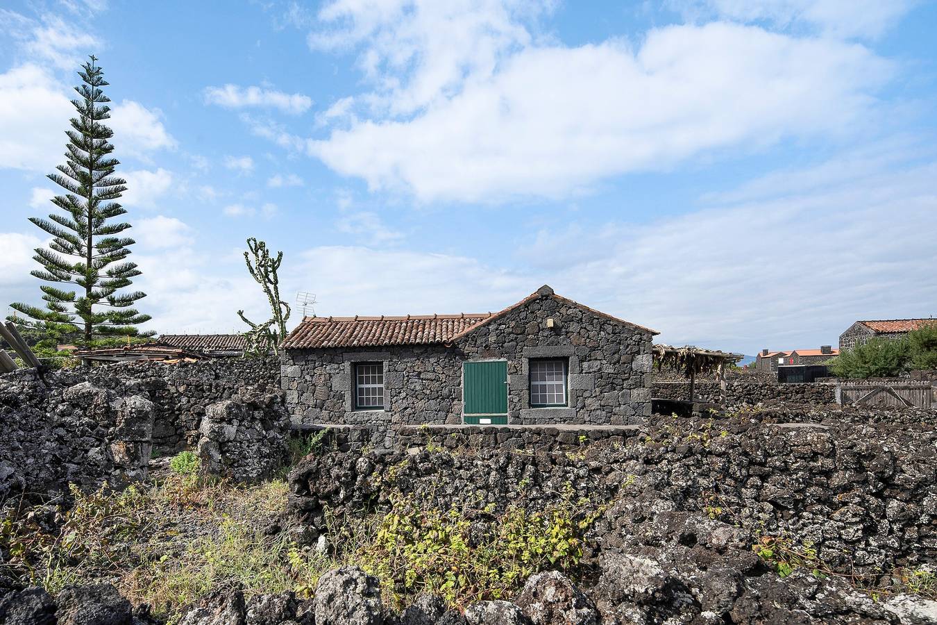 Maison de vacances 'Adega Maciel' avec vue sur la mer, terrasse privée et Wi-Fi in Santa Luzia (Azores), Pico (Açores)