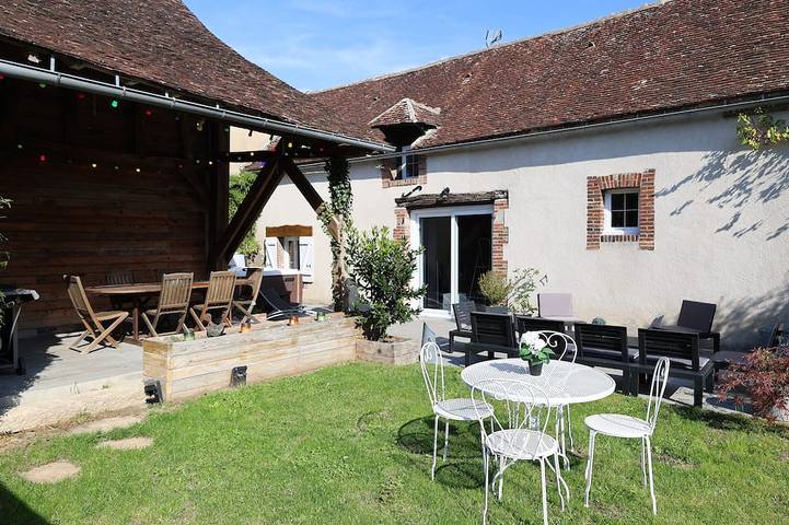 Maison de vacances pour 8 personnes, avec jardin et jacuzzi, animaux acceptés