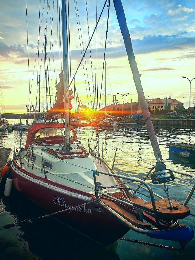 Boot für 3 Personen, mit Ausblick und Garten in Polen