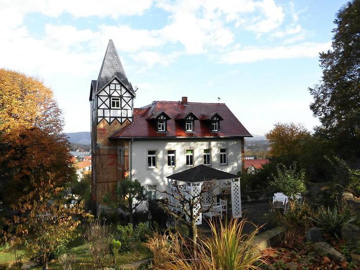 Ferienhaus für 4 Personen, mit Garten und Pool in Heidenau