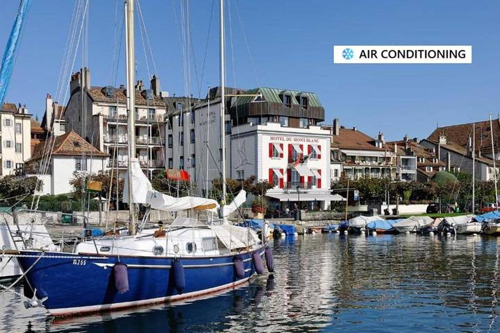 Hôtel pour 2 personnes, avec vue ainsi que terrasse et vue sur le lac