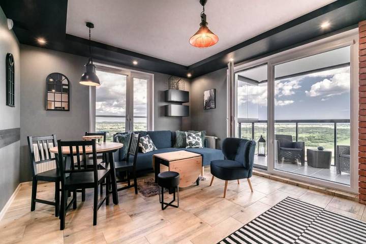 Ferienwohnung für 6 Personen, mit Ausblick und Balkon sowie Pool - 1