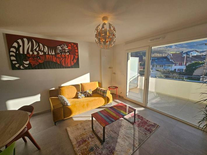 Gîte pour 5 personnes, avec vue et balcon à Beaumont (Haute-Savoie)
