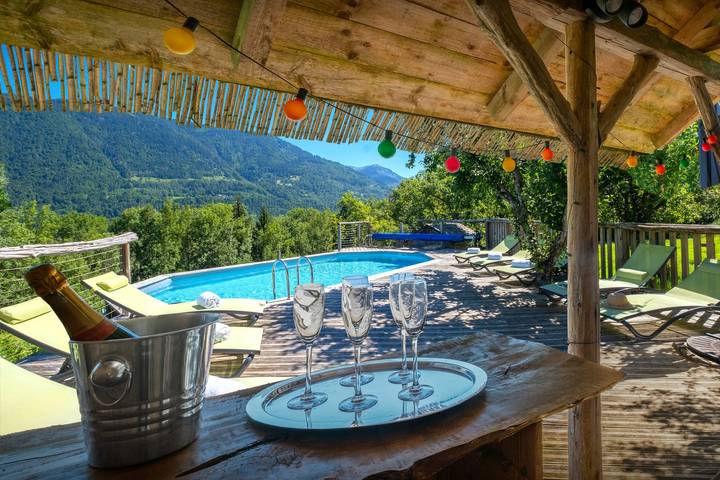 Chalet für 15 Personen mit Ausblick in La Rivière-Enverse, Region Bonneville