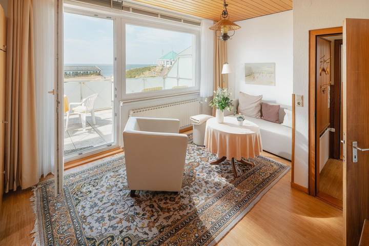 Ferienwohnung für 2 Personen, mit Balkon in Norderney Weststrand - 4