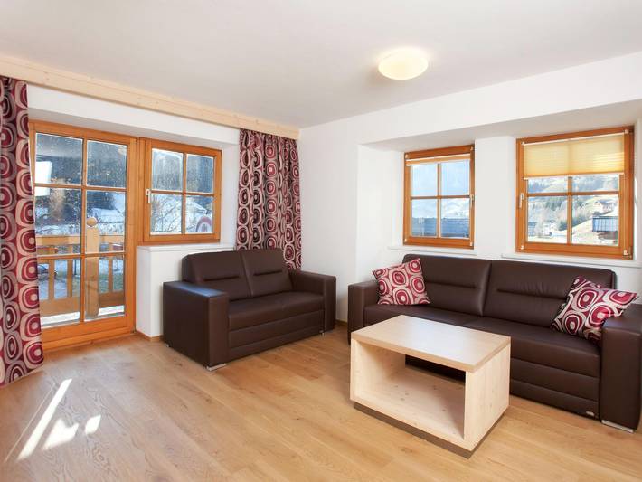 Ferienwohnung für 6 Personen, mit Balkon und Pool sowie Ausblick in Wald im Pinzgau - 3