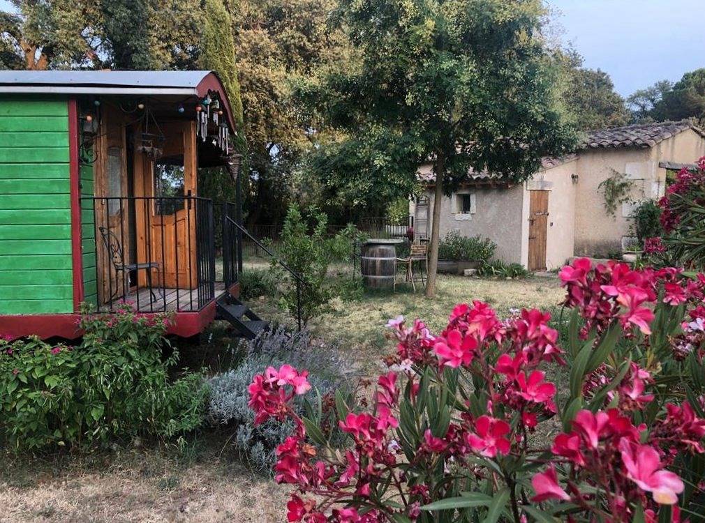 Roulotte Jumajolou in Saint-Rémy-de-Provence, Région d'Arles