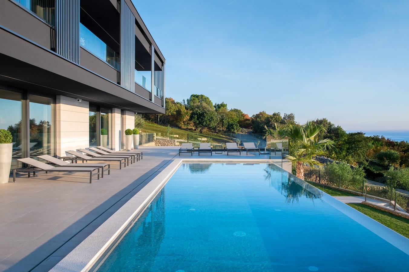 "Villa Panoramica" nearby Labin - Crovillas in Raša, Ostküste Istrien