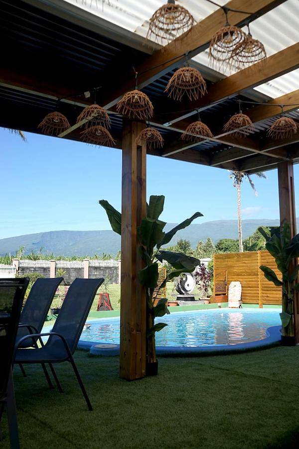 Gîte pour 6 personnes, avec vue ainsi que jardin et piscine dans Sainte-Anne (Reunion) - 4