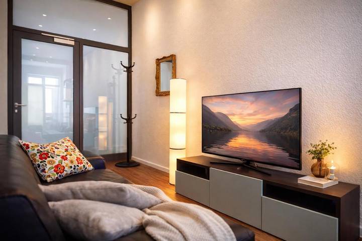 Appartement de vacances pour 4 personnes, avec jardin et vue, animaux acceptés