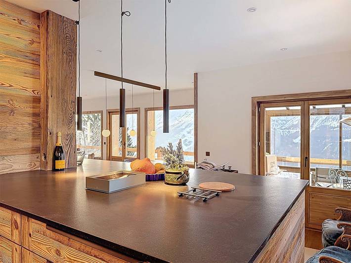 Location de vacances pour 12 personnes, avec jardin et balcon dans Station De La Rosiere - 2