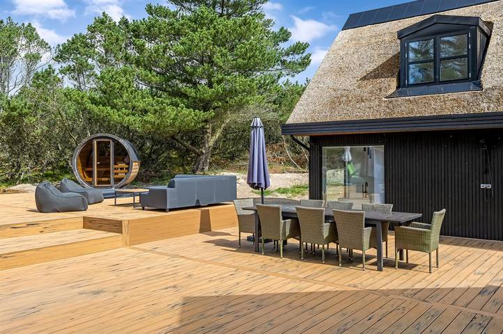 Ferienhaus für 10 Personen, mit Terrasse und Sauna sowie Whirlpool, mit Haustier in Blavand - 2