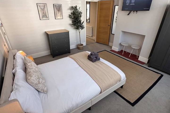 Appartement entier, Bright 2-Bed Garden Flat, Central Guildford in Guildford, Surrey