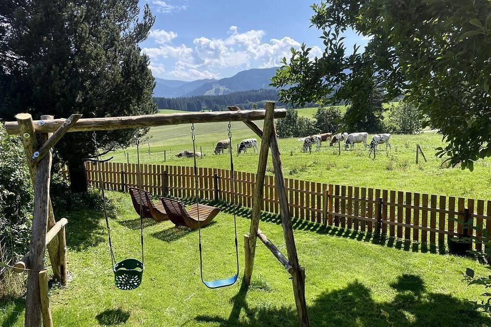 Ganze Wohnung, Alpen Panoramahof - Ferienwohnung, 2 Schlafzimmer, Bad + Dusche/Wc in Nesselwang, Bayerisch Schwaben
